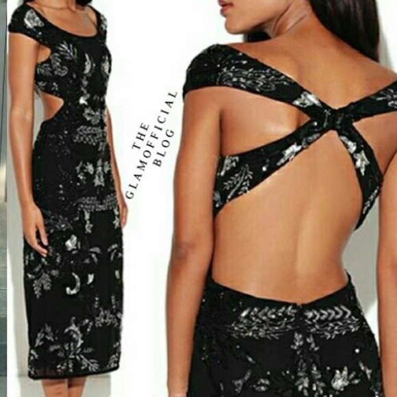 *NEVER WORN* Virgos Lounge Cher Dress - Picture 2 of 2